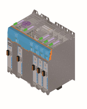 EEI multi-axis common bus driver